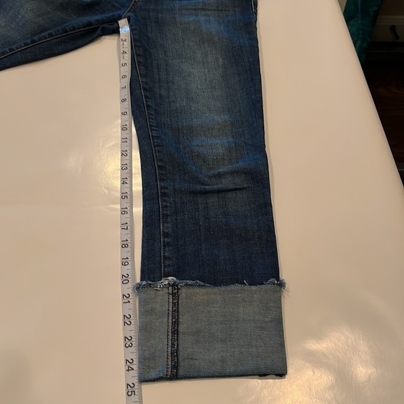Kut From The Kloth Cuffed Hem Mid Rise Size 2 - Picture 6 of 16